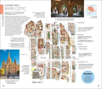 DK Barcelona and Catalonia US - Paperback / softback (9780241662892)