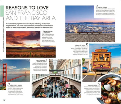 DK San Francisco and the Bay Area US - Paperback / softback (9780241662991)