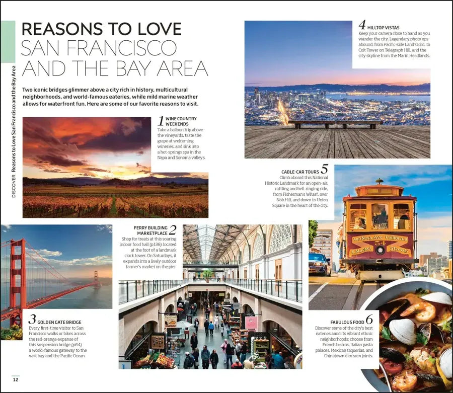 DK San Francisco and the Bay Area US - Paperback / softback (9780241662991)