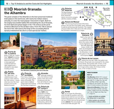 DK Top 10 Andalucia and the Costa del Sol US - Paperback / softback (9780241663080)