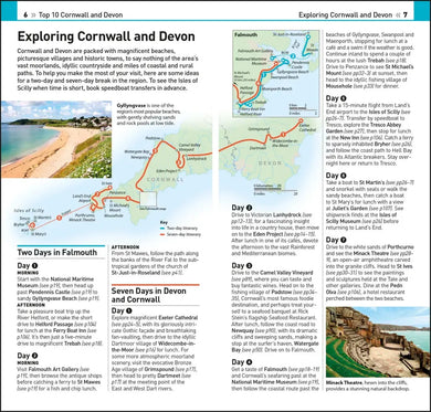 DK Top 10 Cornwall and Devon US - Paperback / softback (9780241663622)