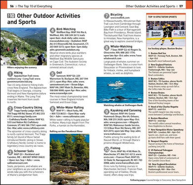 DK Top 10 New England US - Paperback / softback (9780241664964)