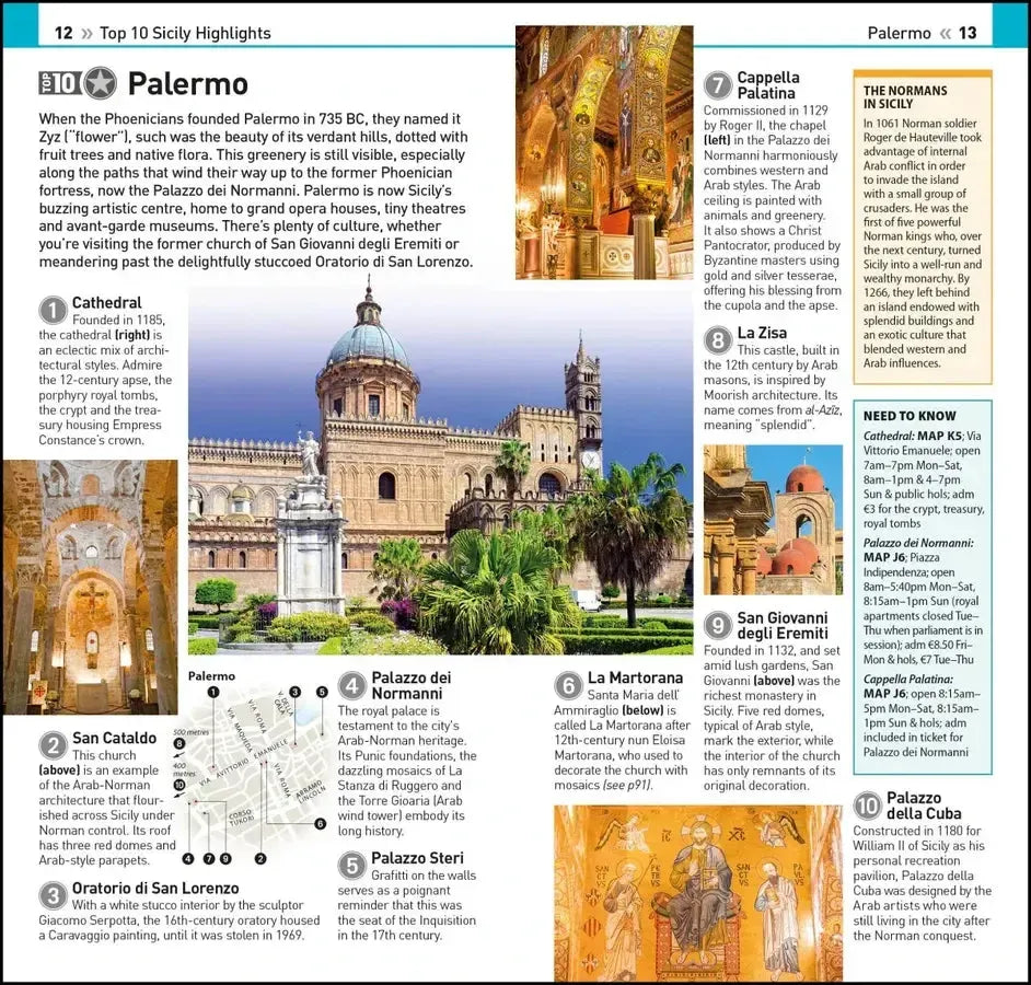 DK Top 10 Sicily US - Paperback / softback (9780241664971)