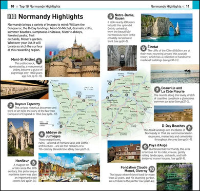 DK Top 10 Normandy US - Paperback / softback