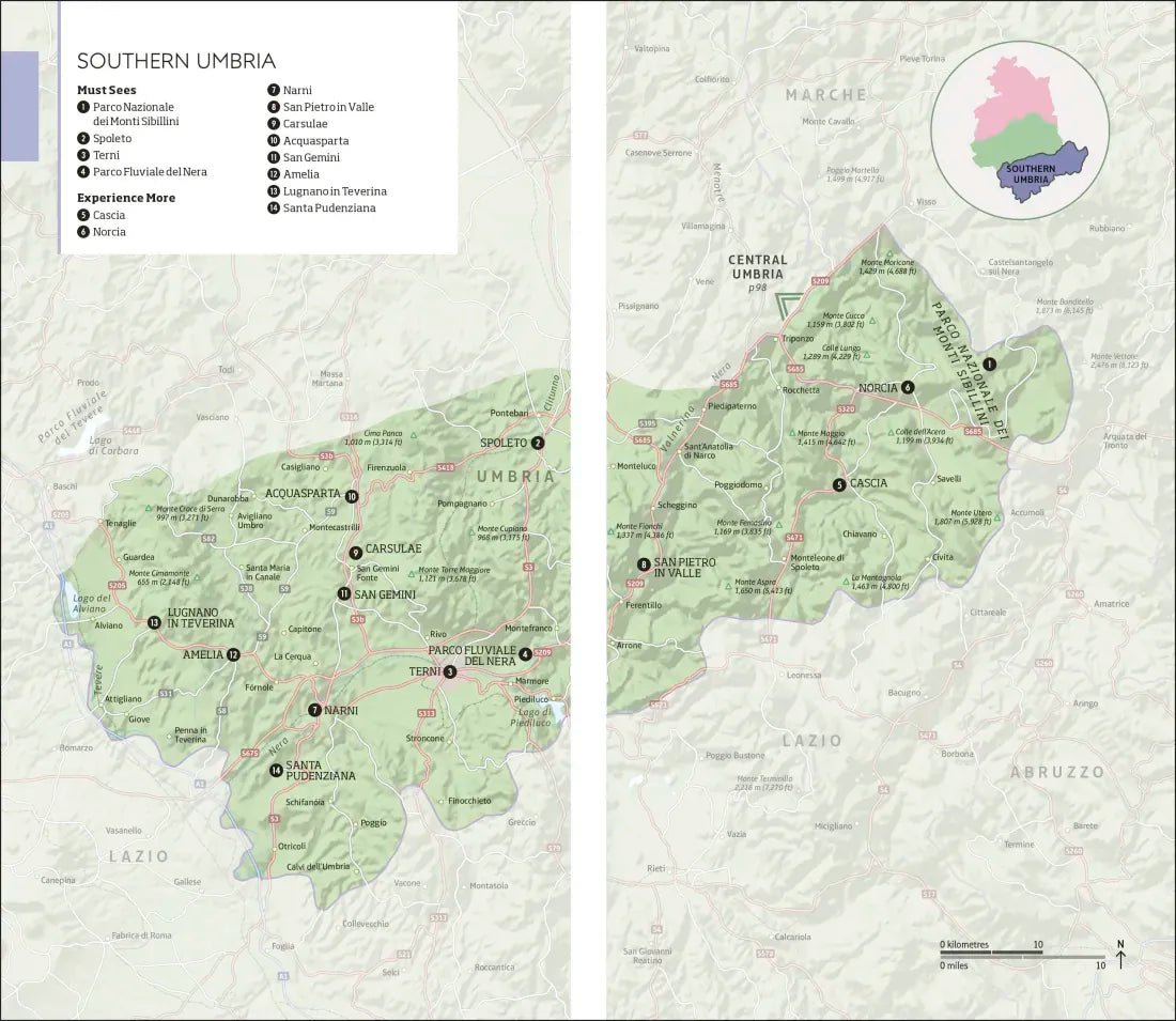 DK Umbria US - Paperback / softback