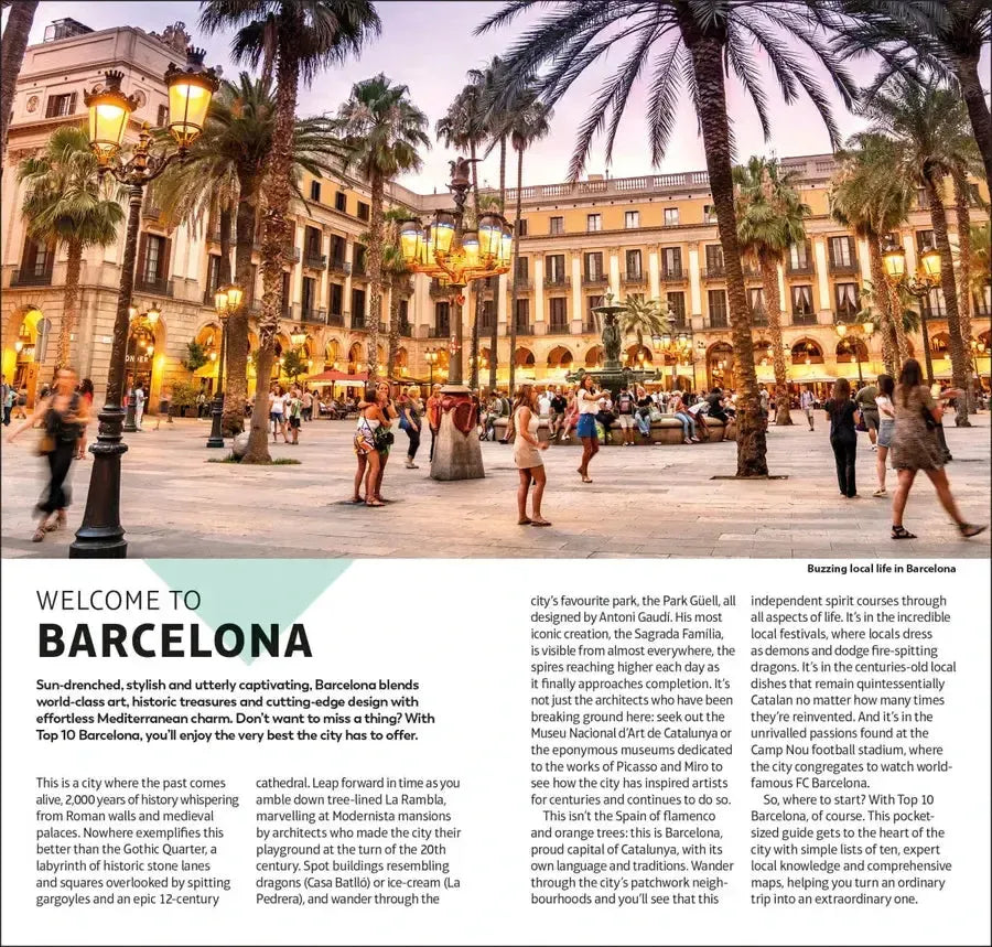 DK Top 10 Barcelona US - Paperback / softback (9780241675663)