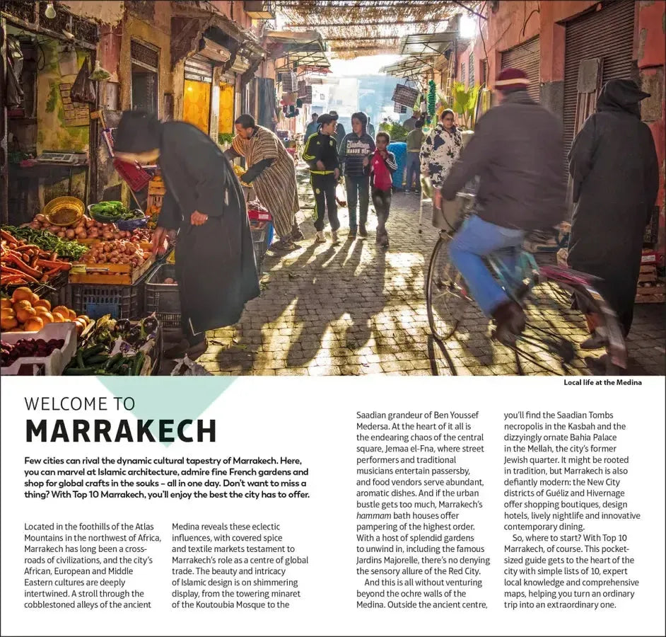DK Top 10 Marrakech US - Paperback / softback