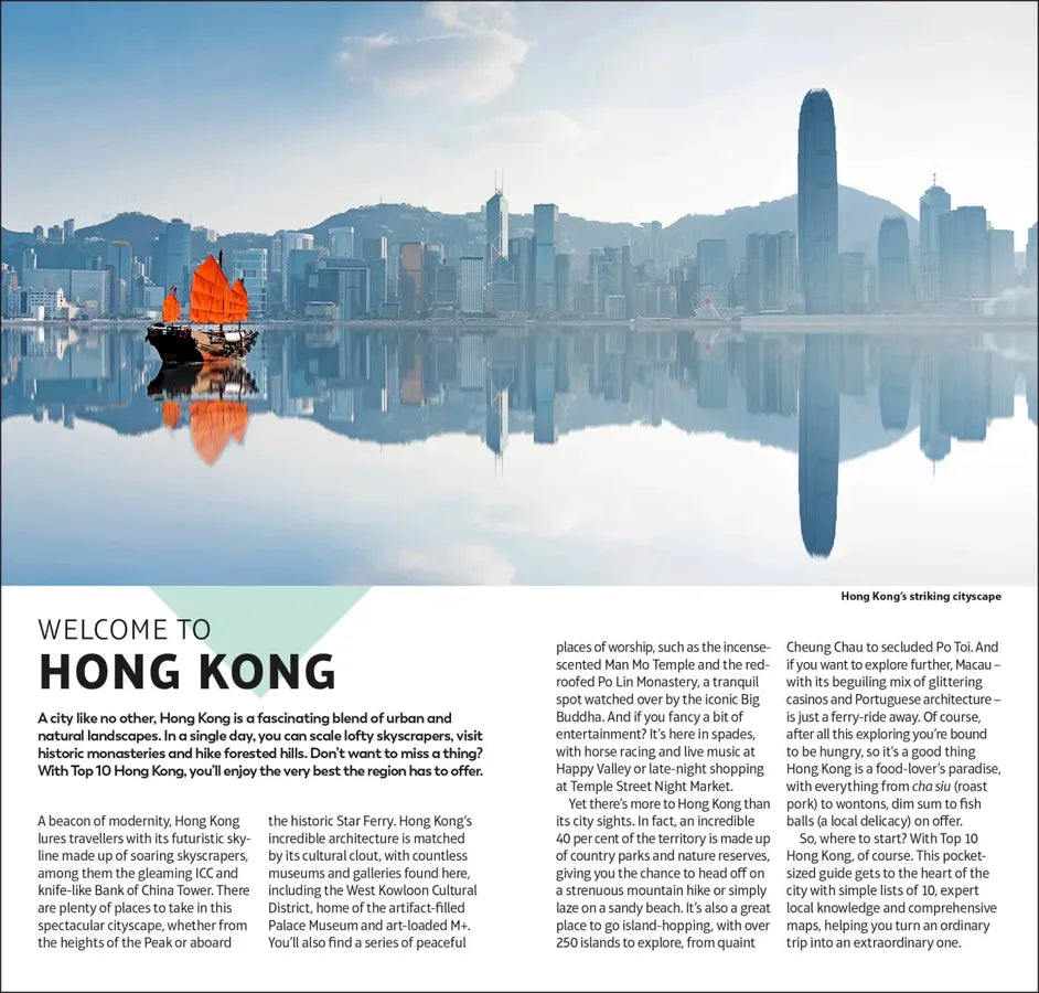 DK Top 10 Hong Kong US - Paperback / softback