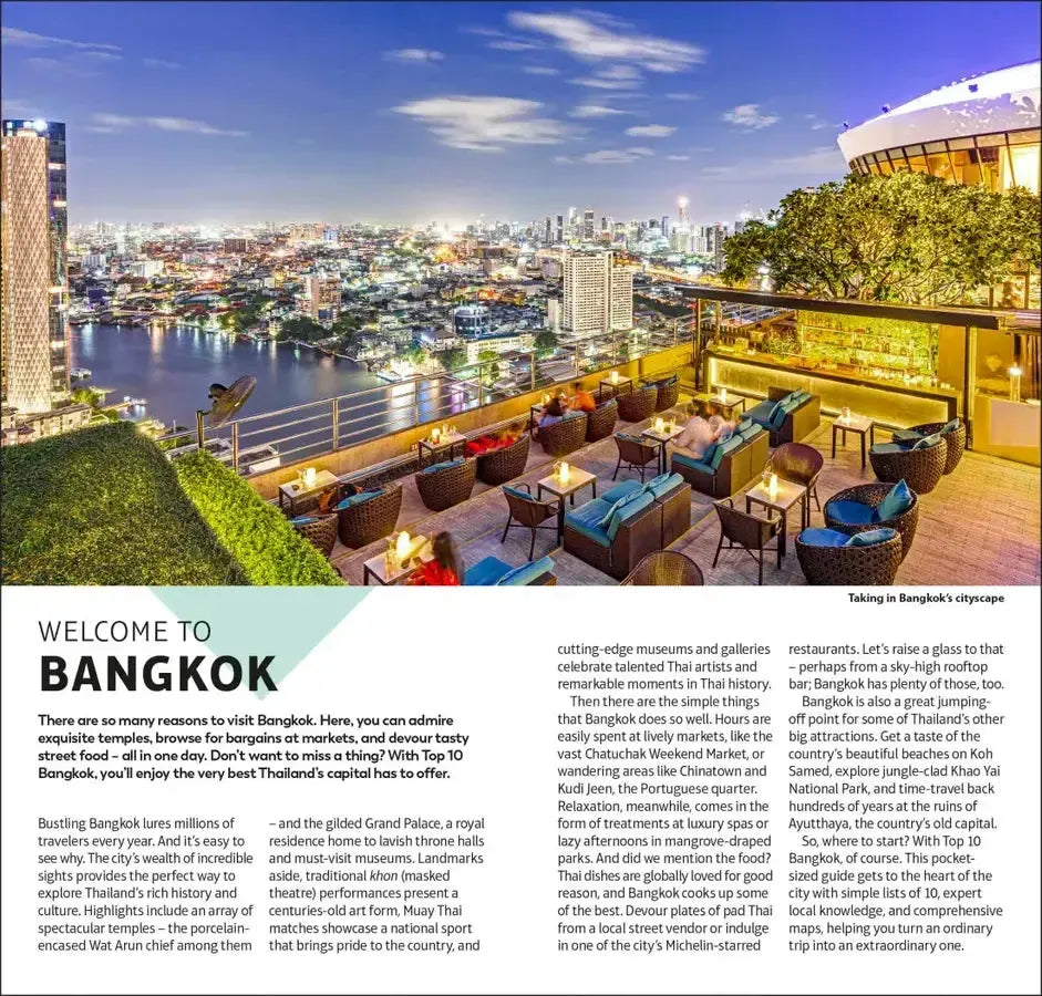 DK Top 10 Bangkok US - Paperback / softback