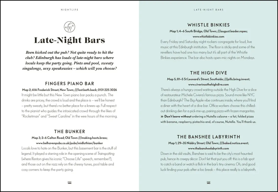 Edinburgh Like a Local US - Hardback