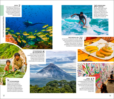 Costa Rica Guía Visual interior 2 (ISBN 9780241682715)