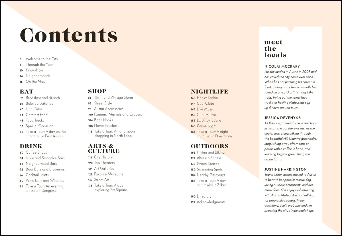 Austin Like a Local US - Hardback