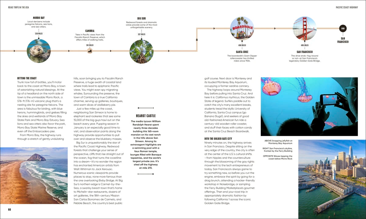 Road Trips in the USA US - Hardback