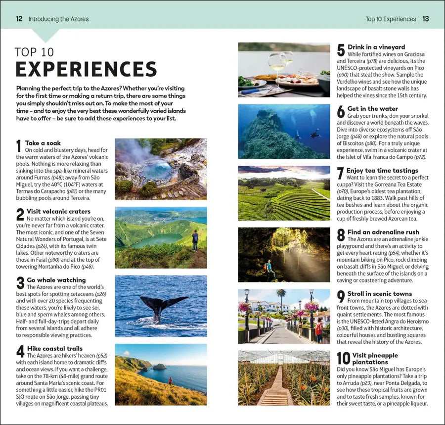 DK Top 10 Azores US - Paperback / softback