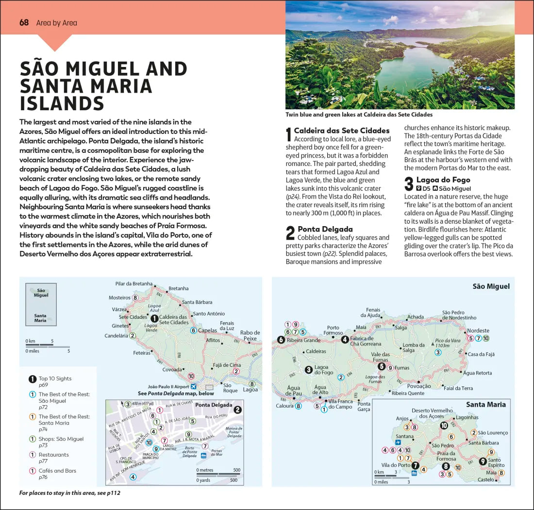 DK Top 10 Azores US - Paperback / softback