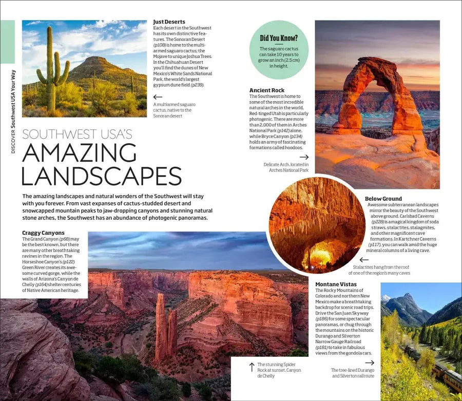 DK Southwest USA and National Parks US - Paperback / softback