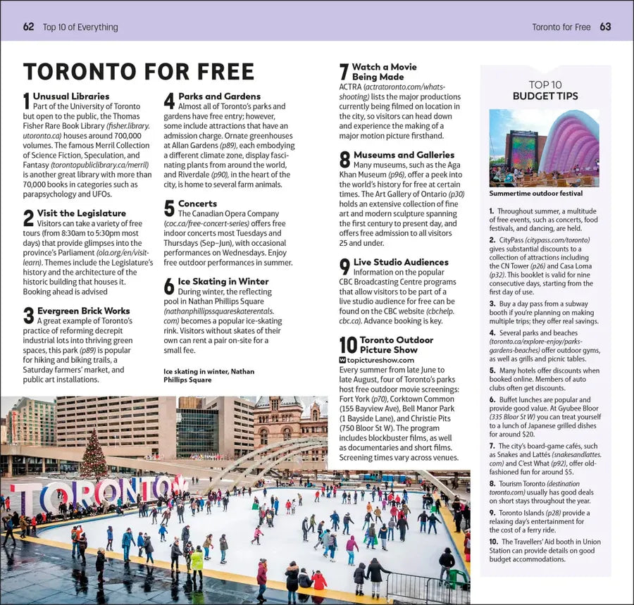 DK Top 10 Toronto US - Paperback / softback