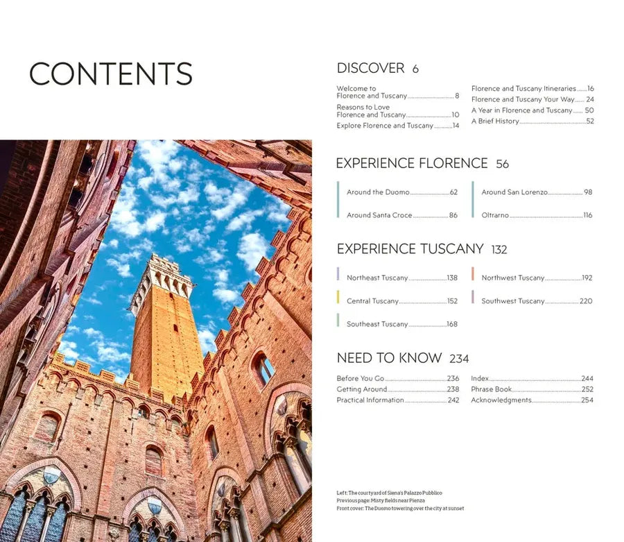DK Florence and Tuscany US - Paperback / softback