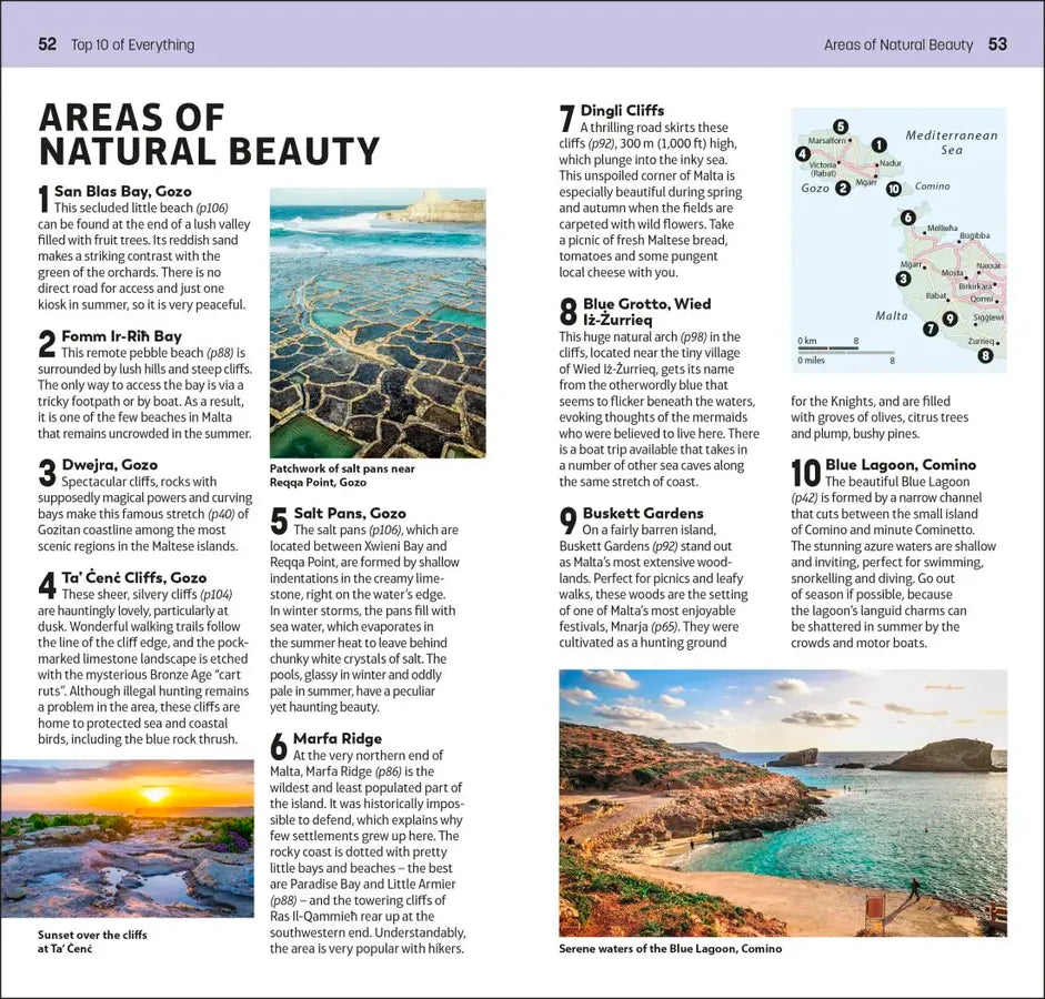 DK Top 10 Malta and Gozo US - Paperback / softback
