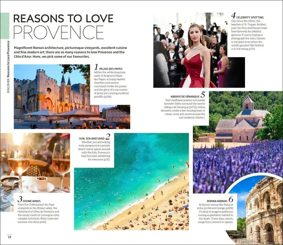 DK Provence and the Cote d'Azur US - Paperback / softback