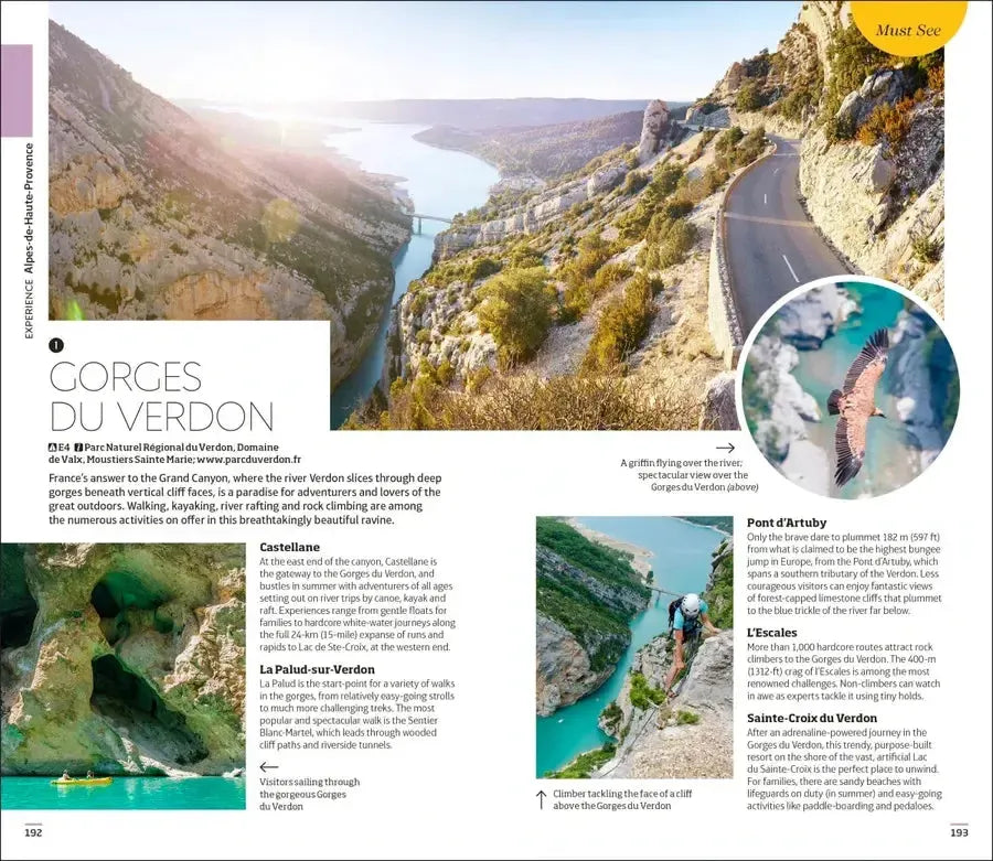 DK Provence and the Cote d'Azur US - Paperback / softback
