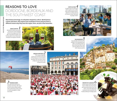 DK Dordogne, Bordeaux and the Southwest Coast US - Paperback / softback