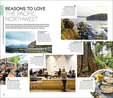 DK Pacific Northwest: Oregon, Washington and British Columbia US - Paperback / softback