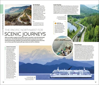 DK Pacific Northwest: Oregon, Washington and British Columbia US - Paperback / softback
