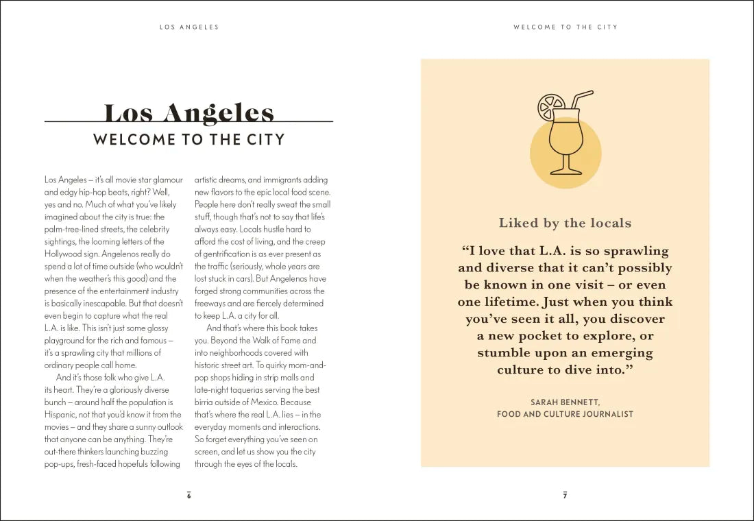 Los Angeles Like a Local US - Hardback
