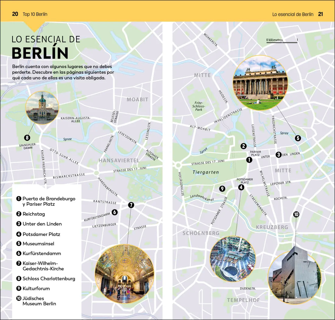 DK Berlin Guia Top 10 (DK Top 10 Berlin) US - Paperback / softback