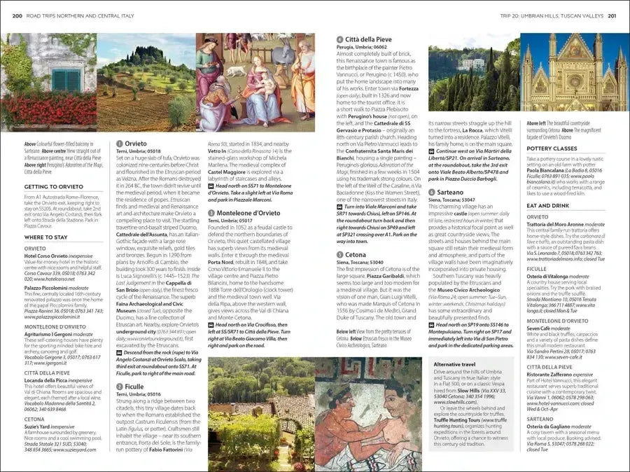 DK Road Trips Northern and Central Italy US - Paperback / softback (9780241735893)
