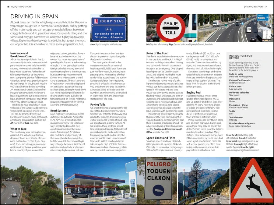 DK Road Trips Spain US - Paperback / softback