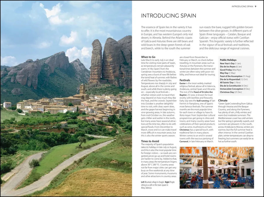 DK Road Trips Spain US - Paperback / softback