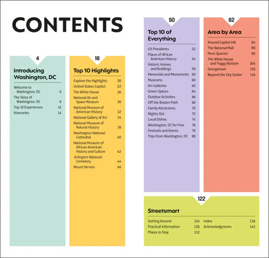 DK Top 10 Washington, DC US - Paperback / softback