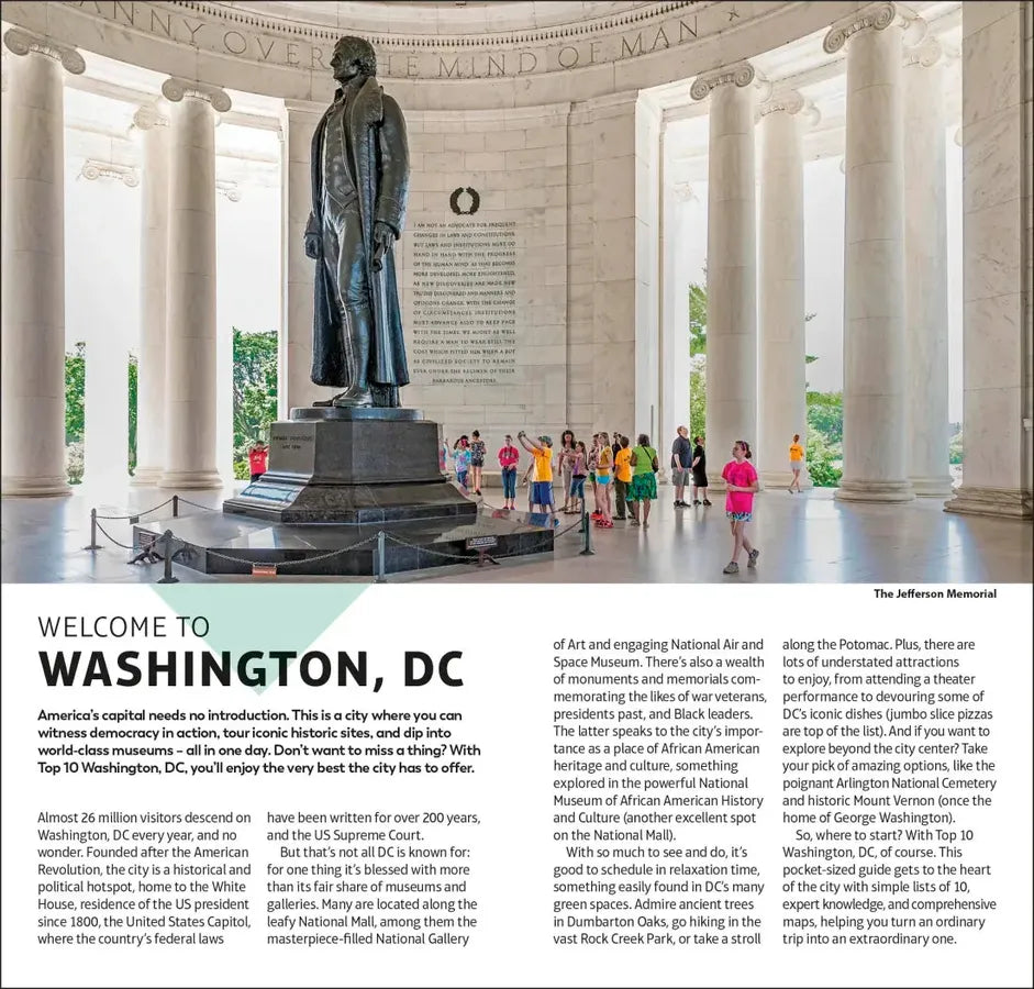 DK Top 10 Washington, DC US - Paperback / softback