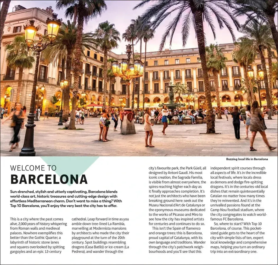 DK Top 10 Barcelona US - Paperback / softback (9780241742785)