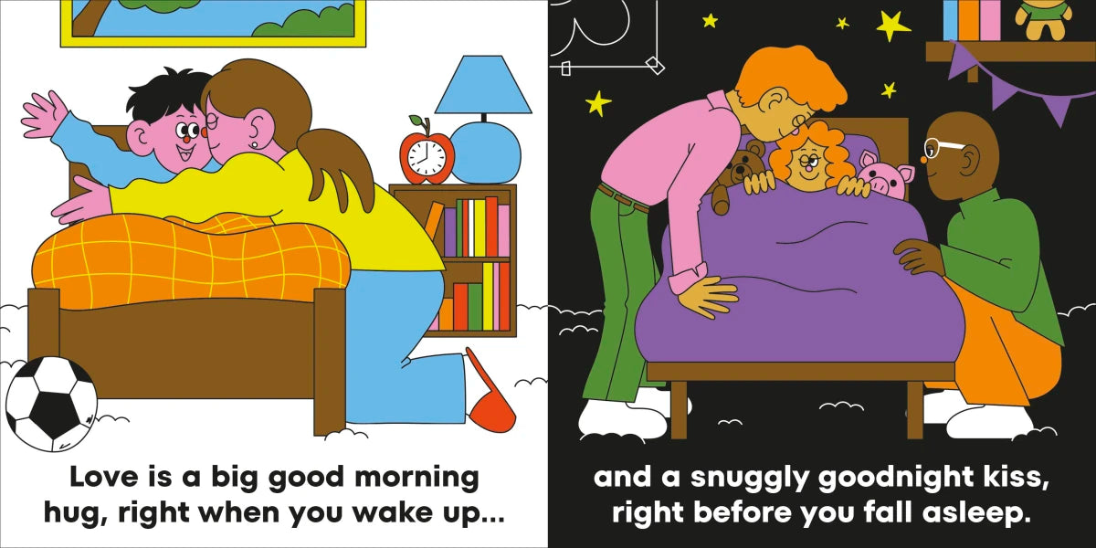 A Little Book About Love US - Board book