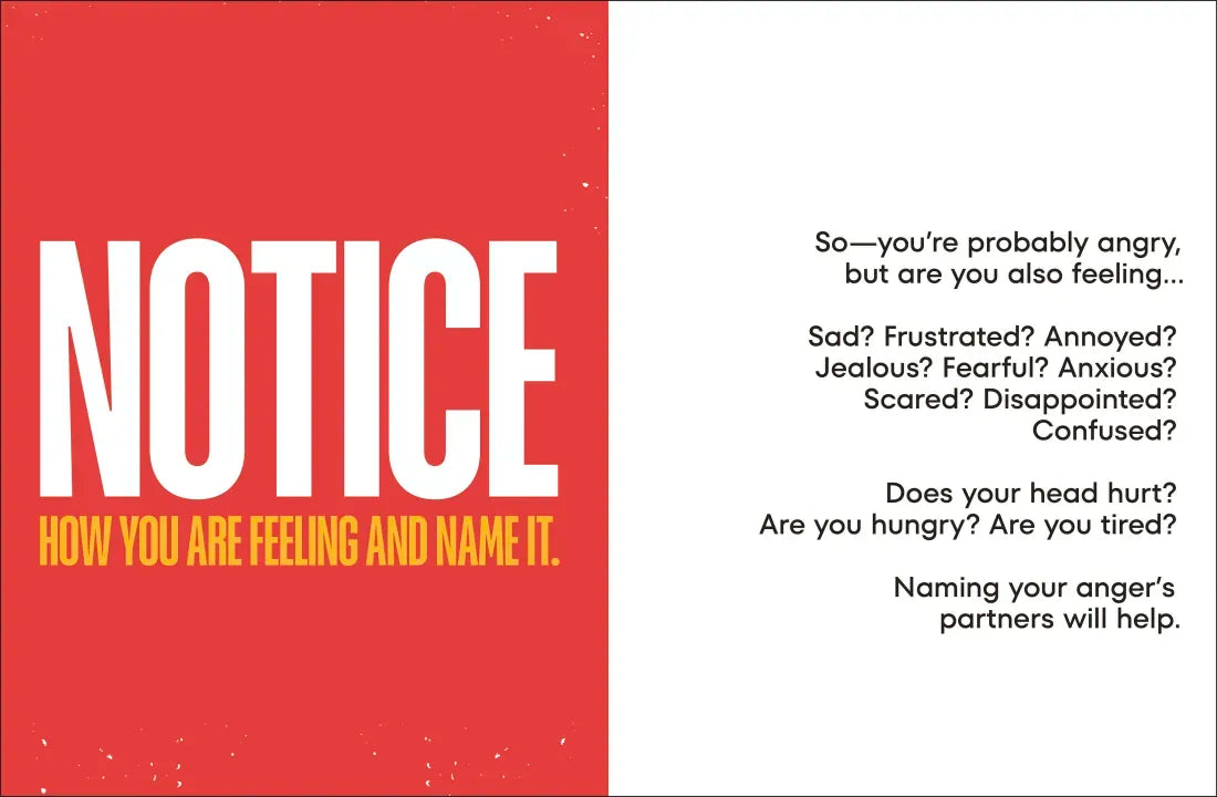 A Kids Book About Anger US - Hardback