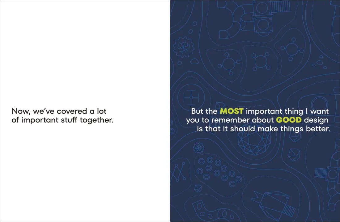 A Kids Book About Design US - Hardback
