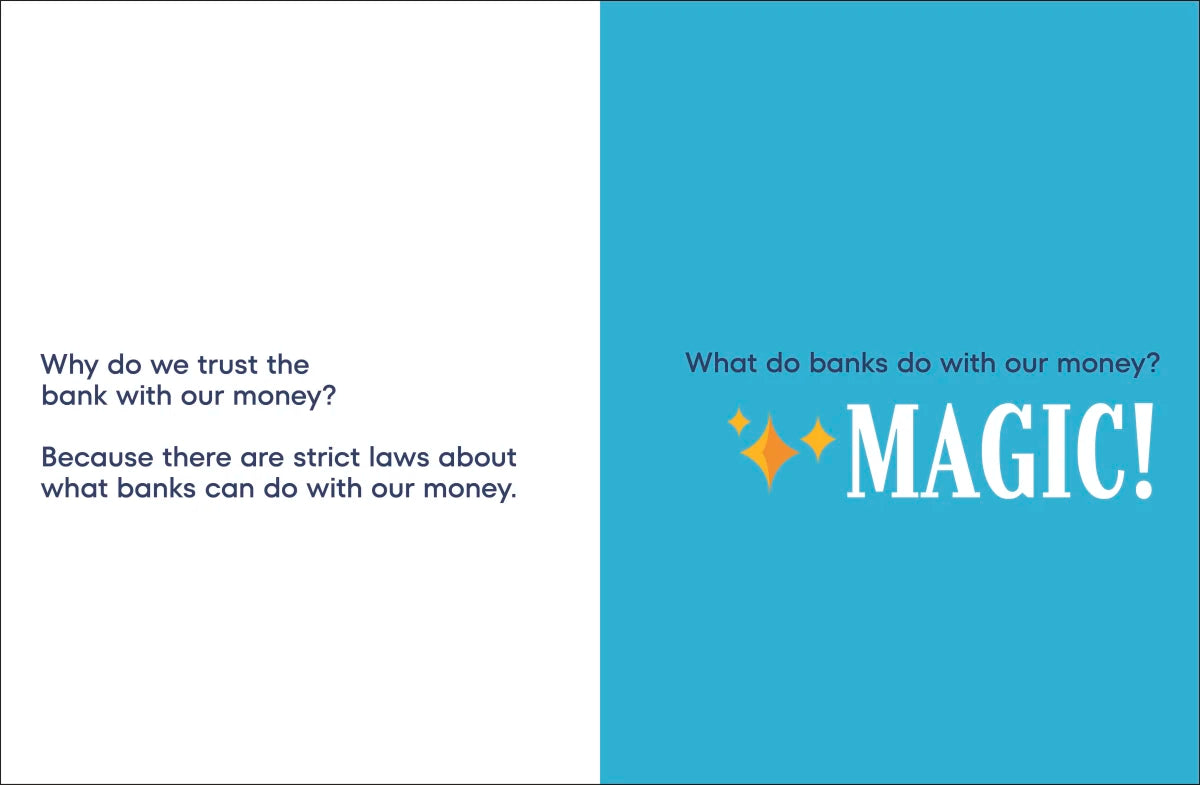 A Kids Book About Banking US - Hardback