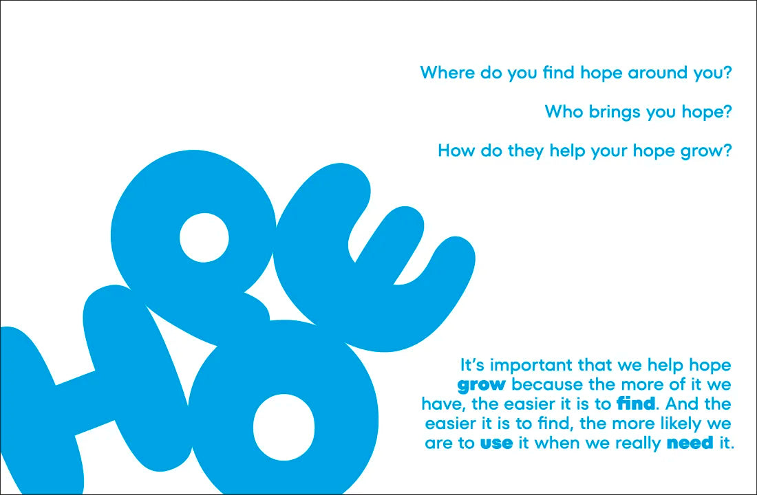 A Kids Book About Hope US - Hardback