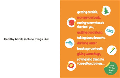 A Kids Book About Healthy Habits US - Hardback