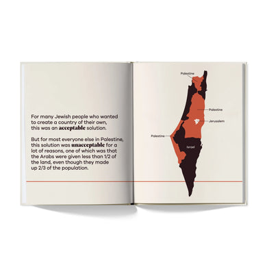A Kids Book About Israel & Palestine US - Hardback