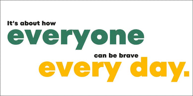 A Little Book About Bravery US - Board book