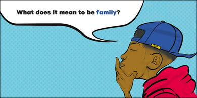 A Little Book About Family US - Board book