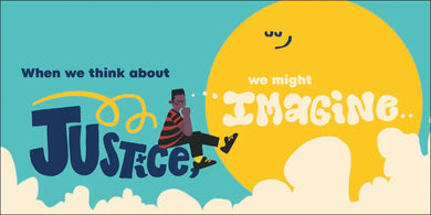 A Little Book About Justice US - Board book