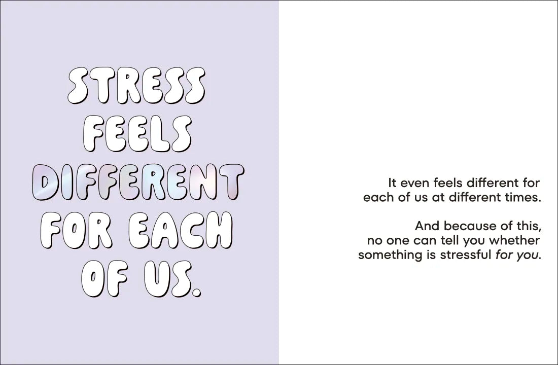A Kids Book About Stress US - Hardback