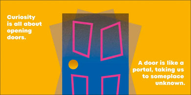 A Little Book About Curiosity US - Board book