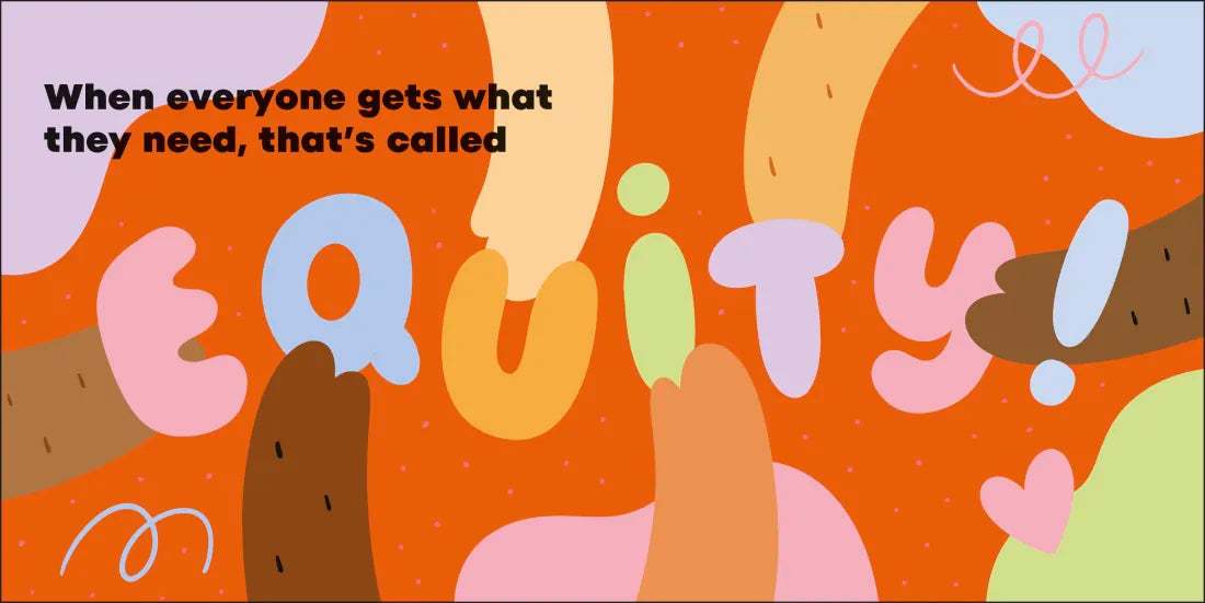 A Little Book About Equity US - Board book