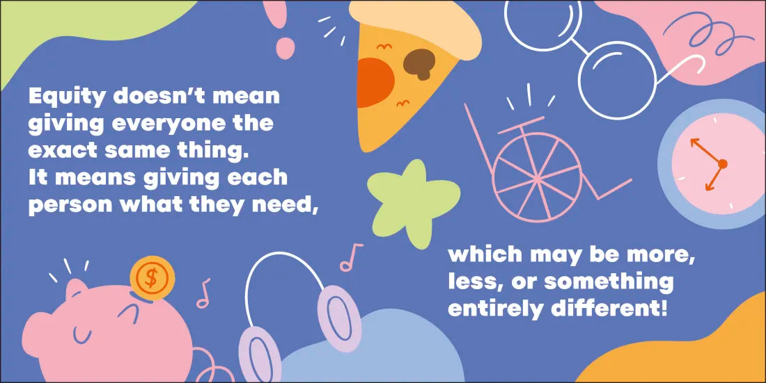 A Little Book About Equity US - Board book